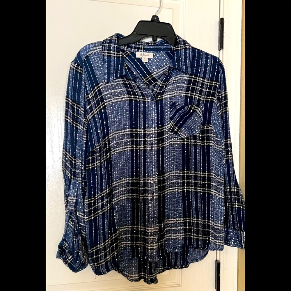Ladies Plaid shirt
